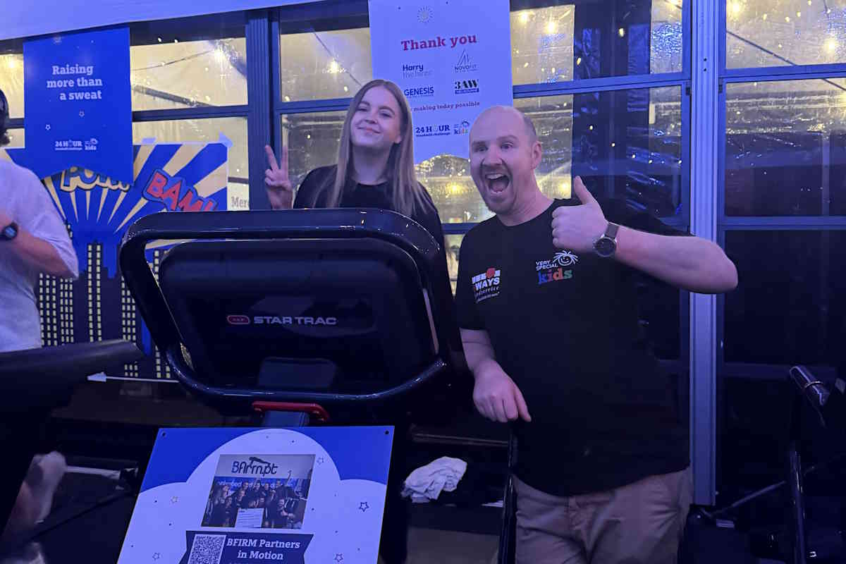 The 5Ways team at the VSK Treadmill Challenge